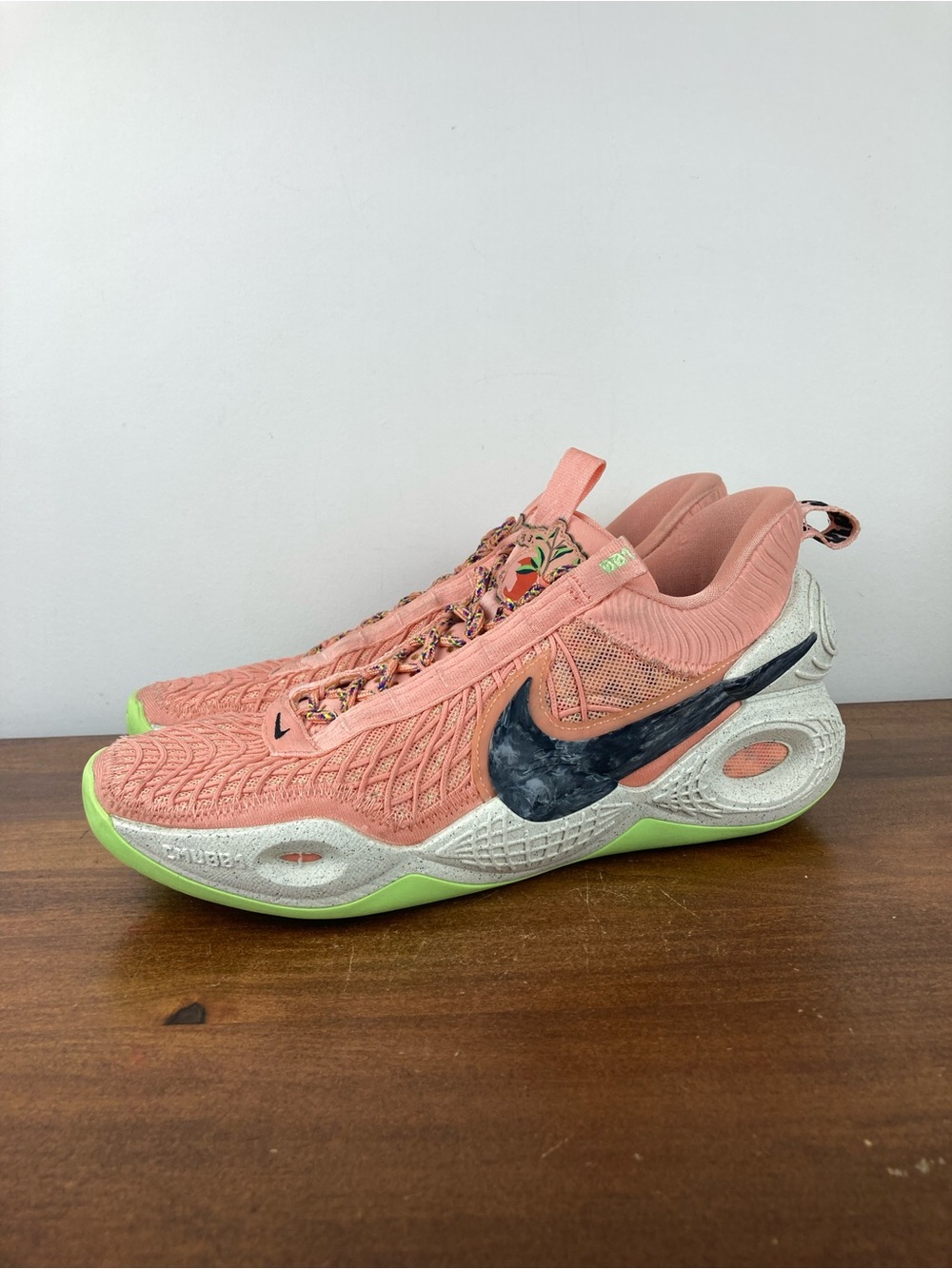 Nike Cosmic Unity Apricot Agate/Black-Lime Glow Shoes DA6725-800 Men's Size 11.